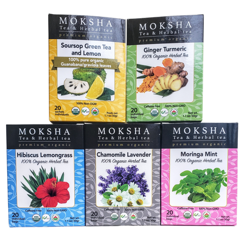 Moksha Ayurveda Organic Teas